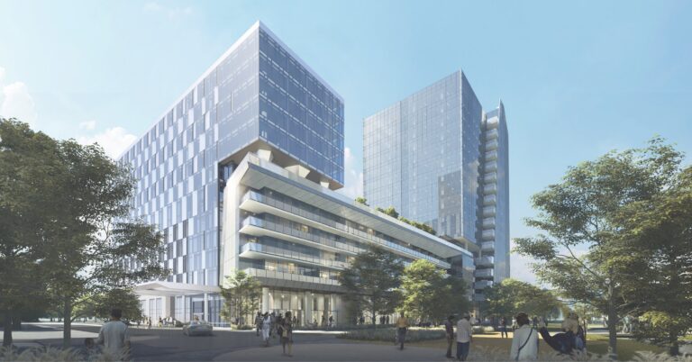Three Henderson-Designed Towers Top Out in Texas