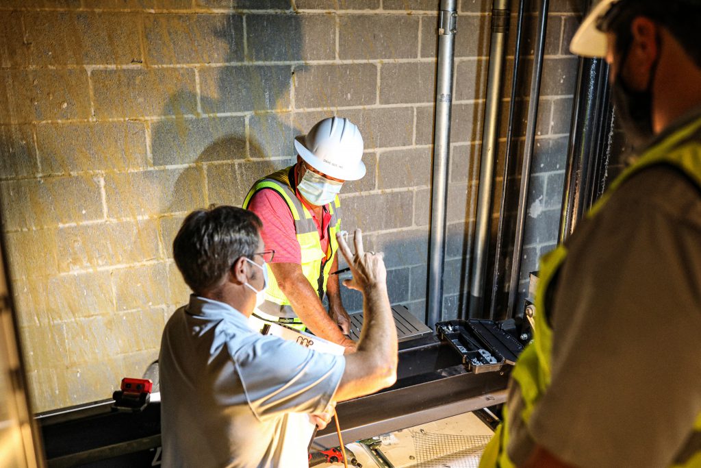 elevator clean cab system installation